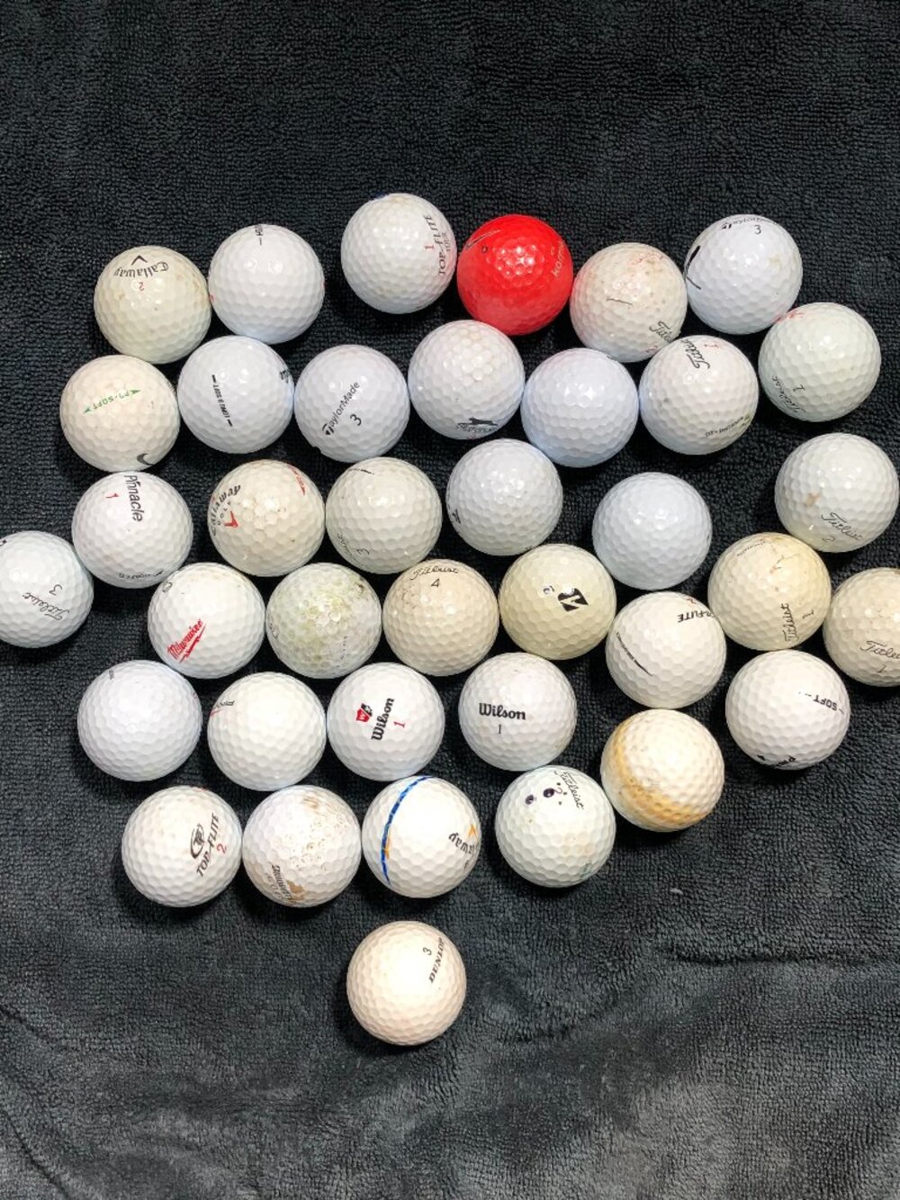 Golf Balls Assorted Mixed Brands and Condition Lot